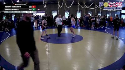 101-107 lbs Round 2 - Zander Barnett, Armstrong vs Adrian Heinemann, Mars