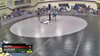 141 lbs Semifinal - Richard Davis, Alderson Broaddus vs Jace Ellis, Cleary