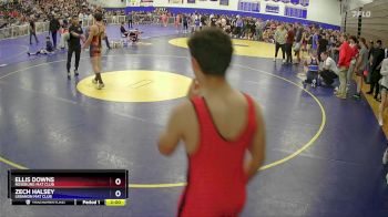 165 lbs Cons. Round 2 - Ellis Downs, Roseburg Mat Club vs Zech Halsey, Lebanon Mat Club