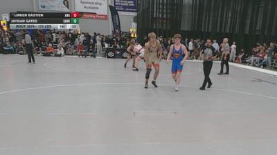 175 lbs 3rd Place Match - Linken Bastien, Askren Wrestling Academy vs Jaydan Gates, Sallisaw Wrestling