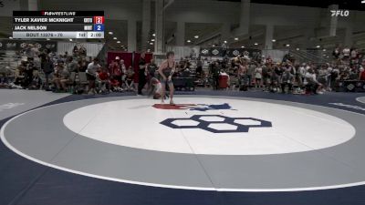 70 lbs Cons. Round 4 - Tyler Xavier McKnight, CLT Regional Training Center vs Jack Nelson, Minnesota - RTC