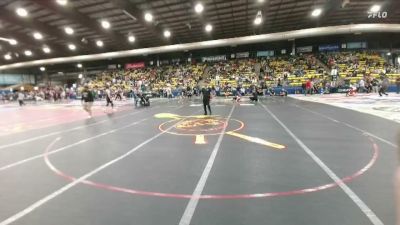 85 lbs Semifinal - Richie Hauge, Madison Bulldog vs Gage Edgar, Redfield Youth Wrestling
