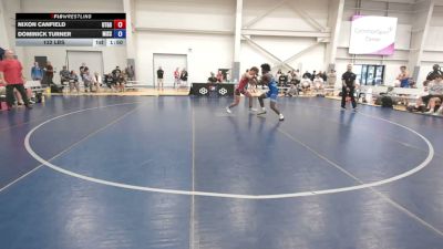 132 lbs Nixon Canfield, Utah Gold vs Dominick Turner, Missouri