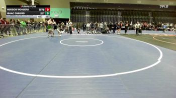 157 lbs Consi Of 32 #2 - Hudson Wohlers, Mountain View ID vs Isaac Christo, Omaha Skutt Catholic