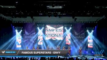 Famous Superstars - Envy [2020 L3 Junior - Small - B Day 2] 2020 JAMfest Cheer Super Nationals