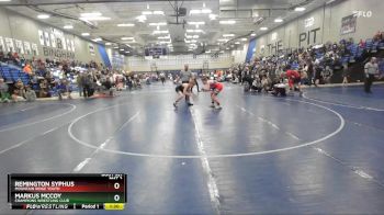 125 lbs Cons. Semi - Markus McCoy, Champions Wrestling Club vs Remington Syphus, Mountain Ridge Youth