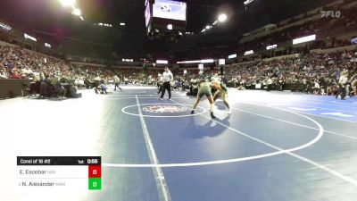 135 lbs Consi Of 16 #2 - Emily Escobar, San Fernando vs Noelle Alexander, Maria Carrillo