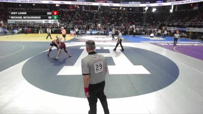 I-150 lbs Quarterfinal - Joey Losee, Shenendehowa vs Michael McGuinness, Walt Whitman