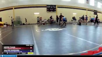 120 lbs Cons. Semi - Jester Thang, Perry Meridian Wrestling Club vs Walter Hagedorn, Maurer Coughlin Wrestling Club