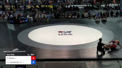 144 lbs Rnd Of 64 - Carson Bissey, IL vs Joseph Sanderfer, Jr., OH