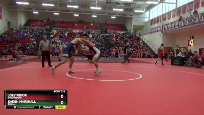 215 lbs Round 4 - Kaden Marshall, Graham vs Joey Fedor, Streetsboro