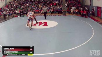 285 lbs Semifinal - Jacob Norcross, Bishop Gorman vs Daniel Boyd, Arbor View