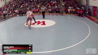 285 lbs Semifinal - Jacob Norcross, Bishop Gorman vs Daniel Boyd, Arbor View