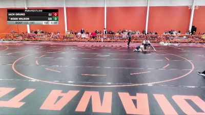 157 lbs Cons. Semi - Bode Wilson, Cornerstone vs Jack Gruno, Cleary University