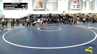 170 lbs Champ. Round 2 - Johnathan McCall, Whitney Point Youth Wrestling Club vs Tyler DeLaney, Club Not Listed
