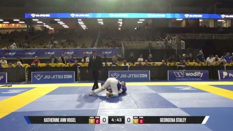 Georgena Staley vs Katherine Ann Vogel 2026 Pan Jiu Jitsu IBJJF Championship