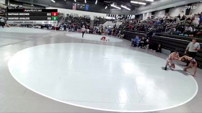 149 lbs Champ. Round 2 - Nathan Brown, Murray State vs Hunter Avalos, Unattached
