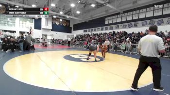170 lbs 1st Place Match - Tiffany Bell, Orange Vista vs Jade Martinez, Arroyo