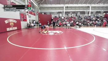 157 lbs 3rd Place - Jet Ligums, St. John's School vs Tomas Campian, Christopher Columbus