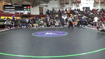 113 lbs Cons. Semi - Cason Craft, Coweta vs Caleb Noble, Warren Township