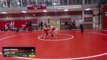 106 lbs Cons. Round 3 - Jayden Lunt, Grace vs Lukas Arneson, Challis