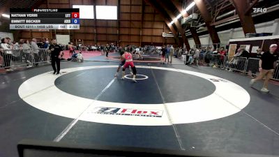 145B lbs Rr Rnd 2 - Nathan Verri, Little Falls vs Emmitt Becker, Askren Wrestling Academy