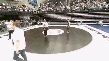 5A 113 lbs Cons. Semi - Aaron Beckett, Northridge vs Ryker Winward, Box Elder