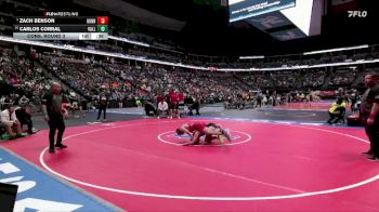 138-3A Cons. Round 3 - Carlos Corral, Valley vs Zach Benson, Gunnison