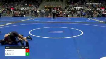 80 lbs Prelims - Siraj Sidhu, Usa Gold vs Cade Dunn, Victory Wrestling