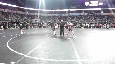 120 lbs 5th Place - Riddik Gunter, Terminator Wrestling Academy vs Hank Stortz, Orange Crush