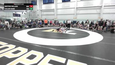 80 lbs Round Robin 3 - Britton Willard, Rogue Wrestling Club-MS vs Cullen Darr, Front Royal WC-MS