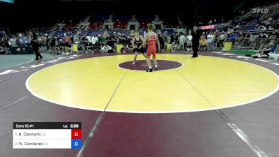 138 lbs Cons 16 #1 - Richie Clementi, LA vs Nick Dardanes, CO