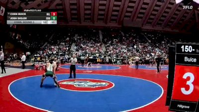 150-6A Cons. Round 3 - Josh Sigler, Collins Hill vs Coen Buice, Hillgrove