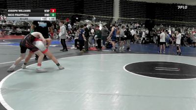 93 lbs Quarterfinal - Joseph Williams, Washington Twp - MSC vs Nico Frappolli, Revolution Wrestling Club - MSC
