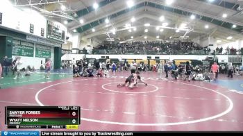 140 lbs Cons. Semi - Sawyer Forbes, Fruitland vs Wyatt Nelson, Fremont