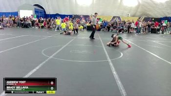 56 lbs Round 1 (8 Team) - Andrew Yost, CP Elite vs Brady Bellavia, Highland Medina