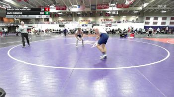 184 lbs Champ. Round 2 - Jack Simons, Dickinson State (N.D.) vs Brady Heckathorn, Cornerstone