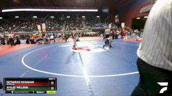 3A-113 lbs Champ. Round 1 - Octaveas McGahan, Douglas vs Wylee Willson, Pinedale