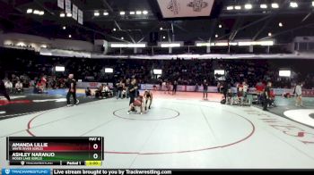 Girls 110 lbs Semifinal - Ashley Naranjo, Moses Lake (Girls) vs Amanda Lillie, White River (Girls)