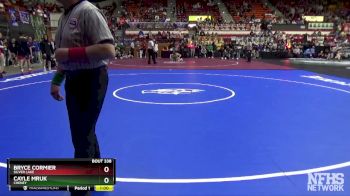 4A 106 lbs Cons. Round 1 - Bryce Cormier, Silver Lake vs Cayle Mruk, Cheney