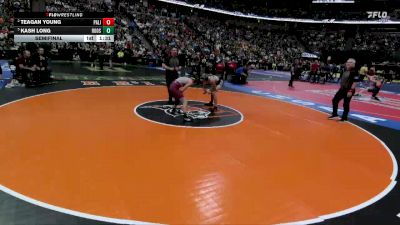 120-4A Semifinal - Kash Long, Roosevelt High School vs Teagan Young, Palisade