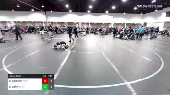 60 lbs Semifinal - Daemeon Coleman, Panhandle Allstars: JR vs Bowen Lefler, Olympia National