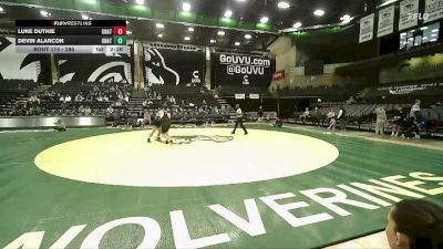 285 lbs Round 1 - Devin Alarcon, UVU-Unattached vs Luke Duthie, Stanford University