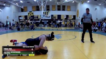 125 lbs 3rd Place Match - Alyssa Woodward, Vermailion vs Mina Gee, Gahanna Lincoln HS