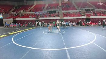 135 lbs Round 2 - Quarters & 1st Wb (16 Team) - Addison Savich, Southlake Carroll vs Isabella Garza, Grand Prairie