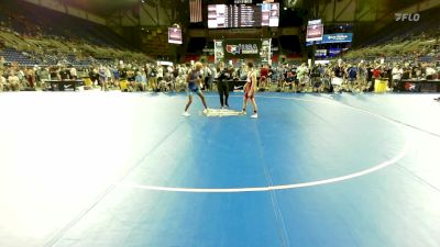 120 lbs Cons 32 #1 - Keegan Dresslar, IN vs Cade Johnston, CA