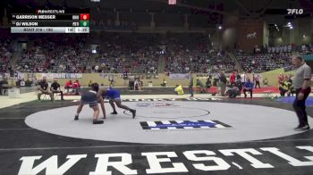 190 lbs Champ. Round 2 - DJ Wilson, Paducah Tilghman vs Garrison Messer, Ohio County