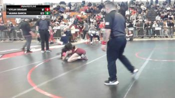 100 lbs Semifinal - Kylah Bragan, Whittier vs Aliana Garcia, Greater Lawrence