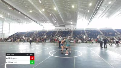 145 lbs Semifinal - Alie Bridges, No Team vs Jules Sitani, Team Thunder