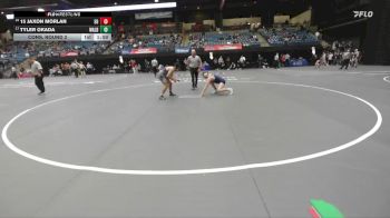 149 lbs Cons. Round 2 - 15 Jaxon Morlan, Eastern Oregon vs Tyler Okada, Waldorf